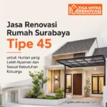 jasa renovasi rumah tipe 45 surabaya